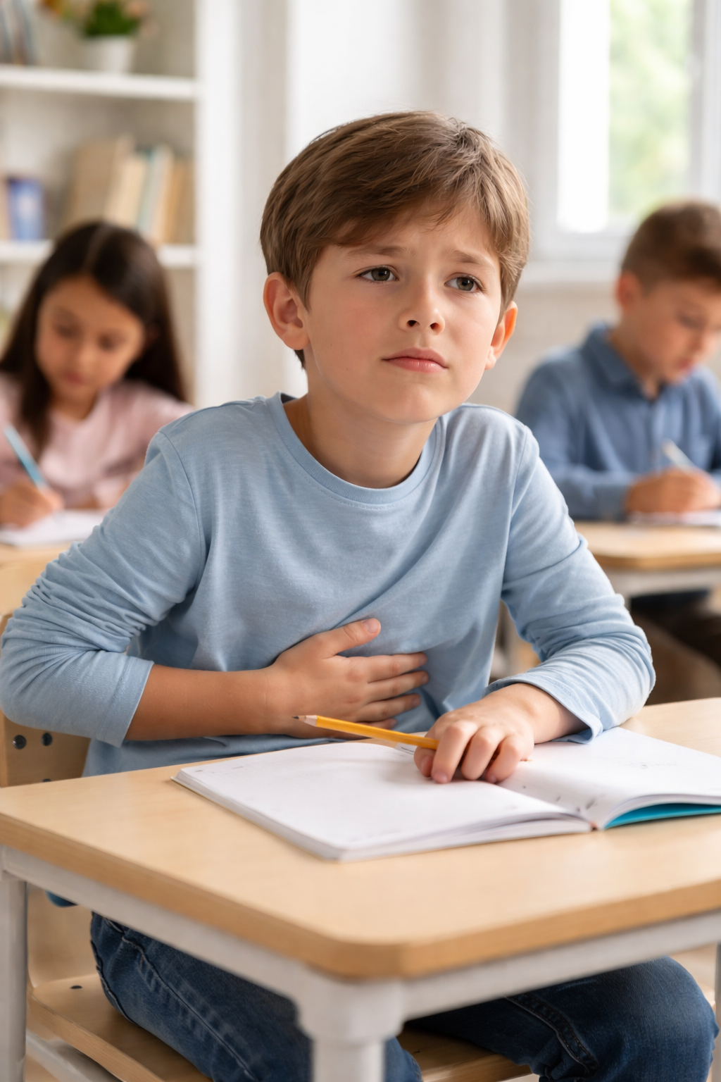 A children with difficulties in the school