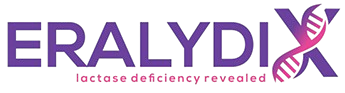Eralydix logo, lactase deficiency revealed